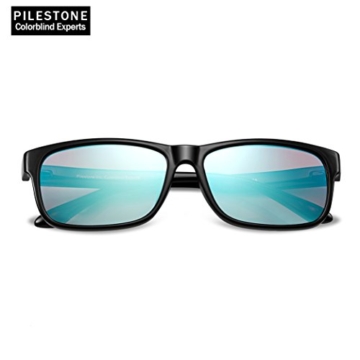 PILESTONE TP-024 (Tippe A) farbenblinde gläser Color Blind Korrekturbrille für rote / grüne Farbenblindheit - Mildes, mäßiges und starkes Deutan und mildes, mäßiges Protan - 2