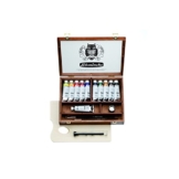 Schmincke Künstlerfarben, Norma® Professional Ölfarben, Malkasten, Holzkasten mit 11 x 35ml Tuben und Zubehör - 1