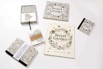 Secret Garden: An Inky Treasure Hunt and Colouring Book - 