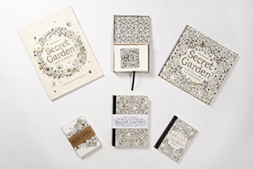 Secret Garden: An Inky Treasure Hunt and Colouring Book - 