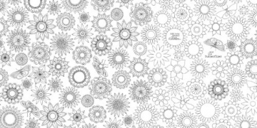 Secret Garden: An Inky Treasure Hunt and Colouring Book - 