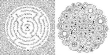 Secret Garden: An Inky Treasure Hunt and Colouring Book - 