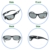Sport Sonnenbrille, CHEREEKI Polarisierende Sport-Sonnenbrille mit UV400 Schutz & unzerbrechlichem Rahmen aus TR90, für Männer, Frauen, Outdoor-Sport, Angeln, Skifahren, Golf, Laufen, Radfahren, Camping - 3