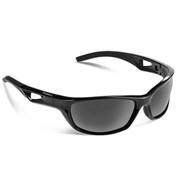 Sport Sonnenbrille, CHEREEKI Polarisierende Sport-Sonnenbrille mit UV400 Schutz & unzerbrechlichem Rahmen aus TR90, für Männer, Frauen, Outdoor-Sport, Angeln, Skifahren, Golf, Laufen, Radfahren, Camping - 1