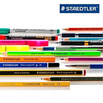 Staedtler 144 10ND36 - Noris Club Aquarell Farbstift, Doppeldeckeretui, 36 Stück - 