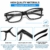Suertree Feder Scharnier (3 Pack) Lesebrillen Sehhilfe Augenoptik Brille Lesehilfe für Damen Herren von 1.5X BM151 - 6