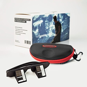 TOPSIDE Sicherungsbrille (Kletterbrille) mit hochwertigen Prismen inkl. Etui und Brillenband - 7