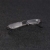 Unisex Lesehilfe Half Moon Halbrandrahmen aus Metall Federscharnier ultradünne Lesebrille(Grau,+3.0) - 4