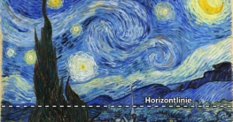 Froschperspektive am Beispiel "Sternennacht" von Vincent van Gogh
