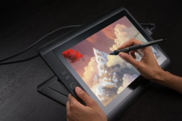 Wacom Cintiq 13HD Interactive Pen Display (33,8 cm (13,3 Zoll) TFT LCD-Display, Full HD, HDMI, USB), Sprachversion DE/EN/SE - 6