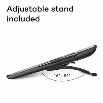 Wacom Cintiq 22 Kreativ-Stift-Display mit Standfuß (zum Illustrieren u. Zeichnen direkt auf dem Bildschirm, mit Full-HD-Display, 1.920 x 1.080, u. Wacom Pro Pen 2, kompatibel mit Windows & Mac) - 4