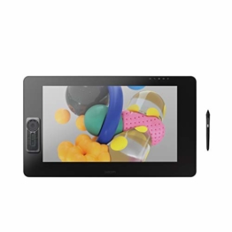 Wacom Cintiq Pro 24 touch – 24 Zoll Grafik-Touch-Display mit 4K Auflösung und integriertem Standfuß – Inklusive Pro Pen 2 Stift mit verschiedenen Ersatzspitzen - 1