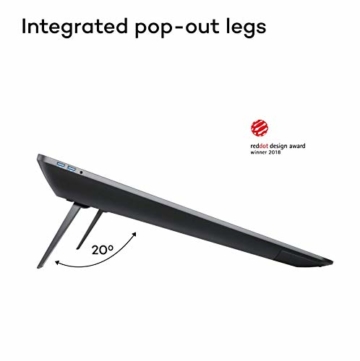 Wacom Cintiq Pro 32 Multi-Touch-Display mit 4K / 32-Zoll-Kreativ-Stift-Display mit integriertem Standfuß inkl. Wacom Pro Pen 2 Stylus mit Stifthalter und Ersatzspitzen, kompatibel mit Windows und Mac - 4