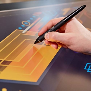 Wacom Cintiq Pro 32 Multi-Touch-Display mit 4K / 32-Zoll-Kreativ-Stift-Display mit integriertem Standfuß inkl. Wacom Pro Pen 2 Stylus mit Stifthalter und Ersatzspitzen, kompatibel mit Windows und Mac - 6