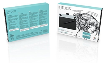 Wacom CTL-490DW-S Intuos Draw Stift Tablett S inklusive Softwaredownload von ArtRage Lite, weiß - 2