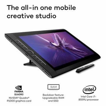 Wacom MobileStudio Pro 16 Stift-Computer mit Wacom Pro Pen 2 (Intel Core i7-8559U-Prozessor, Thunderbolt-Verbindung und lebensechter Auflösung von 4K – unser bisher leistungsstärkstes Gerät) - 3