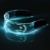 XIAMUSUMMER Halloween-LED-Leuchtbrille – Neonbrille – Cyberpunk LED-Visier Brille – Futuristische elektronische Visierbrille – für Party, Disco, DJ, Musik, Konzert, Live, Verkleidung - 5