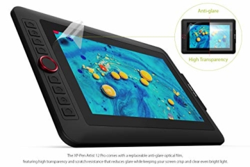 XP-PEN Artist 12 Pro 11,6 Zoll Grafiktablett mit Pen IPS Display Drawing Tablet 60° Neigungserkennung für Fernunterricht Home-Office - 5