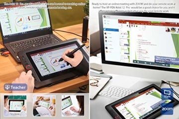 XP-PEN Artist 12 Pro 11,6 Zoll Grafiktablett mit Pen IPS Display Drawing Tablet 60° Neigungserkennung für Fernunterricht Home-Office - 6