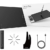 XP-PEN Deco Pro Medium 15x8 Zoll Grafiktablett Pen Tablet Mobiles Zeichentablett zum Malen für Fernunterricht Home-Office mit Doppelrad 8192 Druckstufen - 9