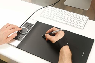 XP-PEN Deco Pro Medium 15x8 Zoll Grafiktablett Pen Tablet Mobiles Zeichentablett zum Malen für Fernunterricht Home-Office mit Doppelrad 8192 Druckstufen - 10