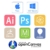 XP-PEN G430S 4X 3 Zoll Grafiktablett OSU! Spielen Pen Tablet Stift Tablett 8192 Druckempfindlichkeitsstufen für Fernunterricht Home-Office (G430S, Schwarz) - 7
