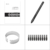 XP-PEN G430S 4X 3 Zoll Grafiktablett OSU! Spielen Pen Tablet Stift Tablett 8192 Druckempfindlichkeitsstufen für Fernunterricht Home-Office (G430S, Schwarz) - 9
