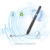 XP-PEN G640 6 x 4 Zoll Drawing Tablet Grafiktablett Pen Tablet OSU! Spielen für Fernunterricht Home-Office 20 Ersatz Nibs (G640, Schwarz) - 6