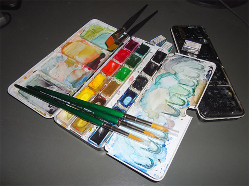 Mein Aquarellkasten